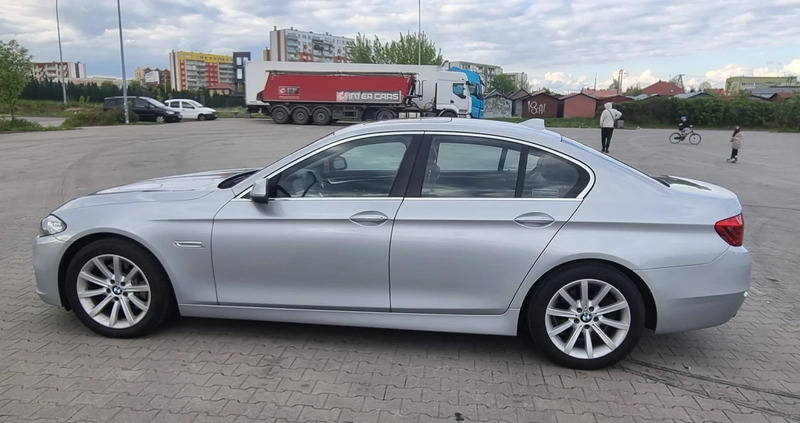 BMW Seria 5 cena 92900 przebieg: 51400, rok produkcji 2014 z Zambrów małe 277